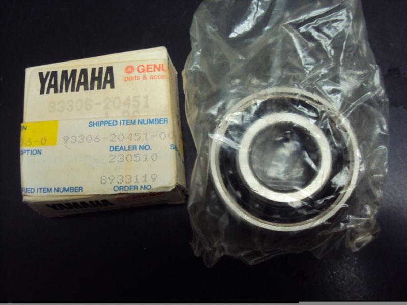 Yamaha, bearing,1985-1988 yfm100/yfm80/yt3600, pn 93306-20451