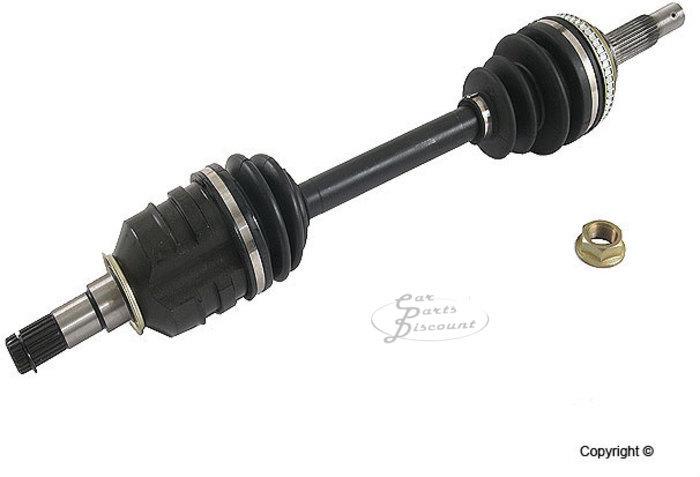 Opparts cv front axle shaft