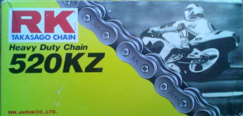 Rk 520 kz6 heavy duty chain 520x120 crf250r yz450f yz250 kx250f yz125 kx450f ktm