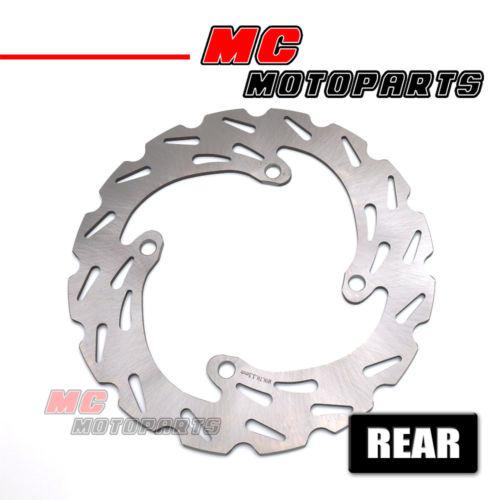 Rear solid mx brake disc rotor for suzuki rmz 250 07 08 09 10 11 12 13