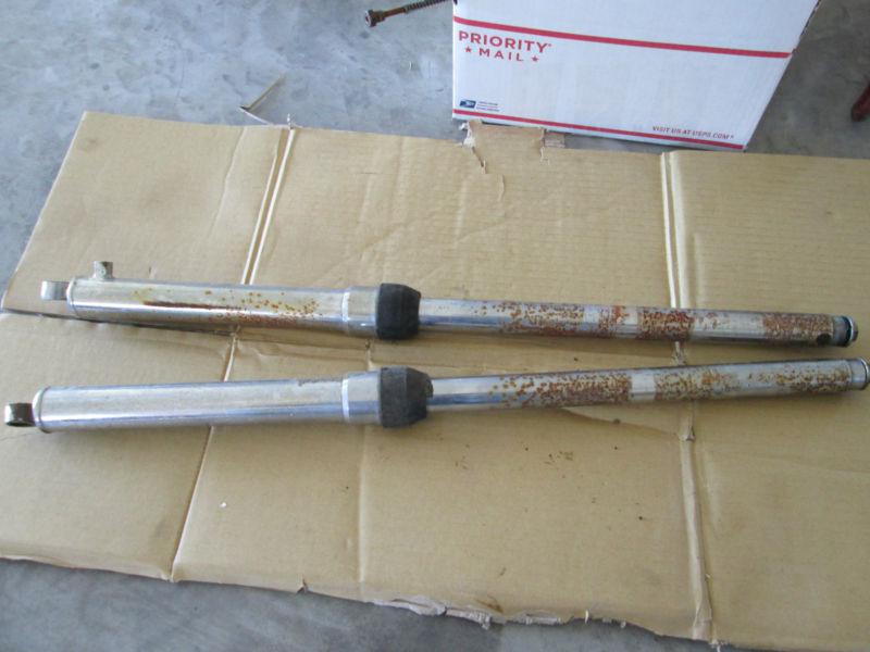 1973 indian dirt bike me100 me 100 front forks fork shocks shock