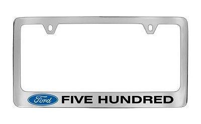 Ford genuine license frame factory custom accessory for five hundred style 1