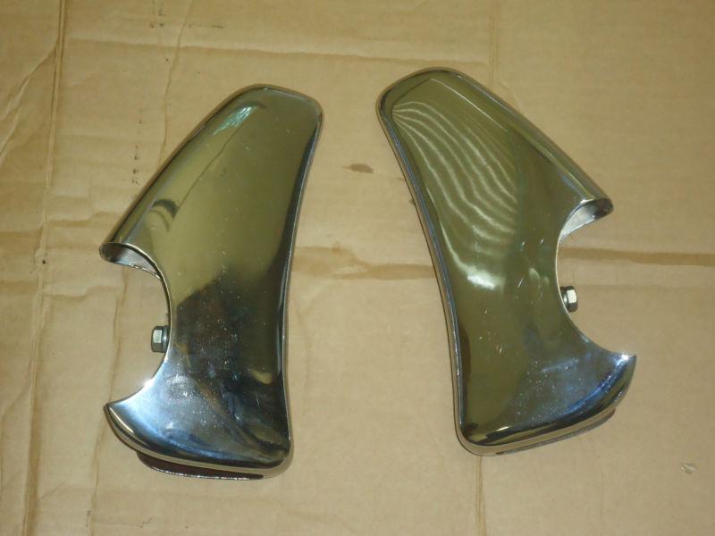 Mercedes benz 190sl  w121 front bumper guard oem 190 sl pair