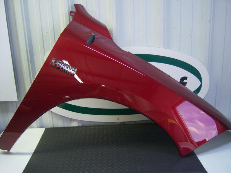 Dodge ram 1500 pickup right fender skin red 2009 2010 2011 2012 2013 oem mopar