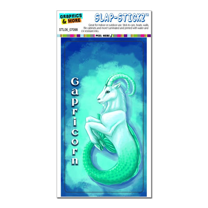 Capricorn sea goat zodiac - astrological sign - slap-stickz™ bumper sticker