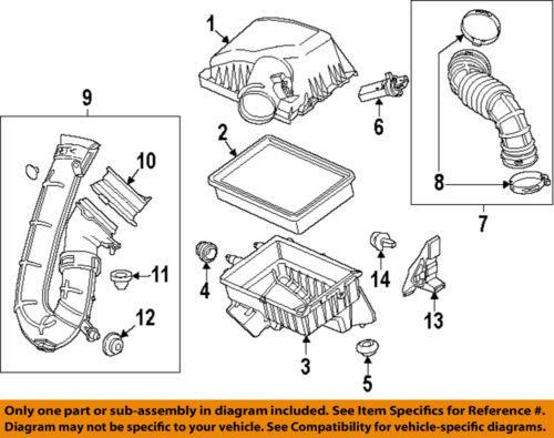 Chevrolet gm oem 96950990 air filter