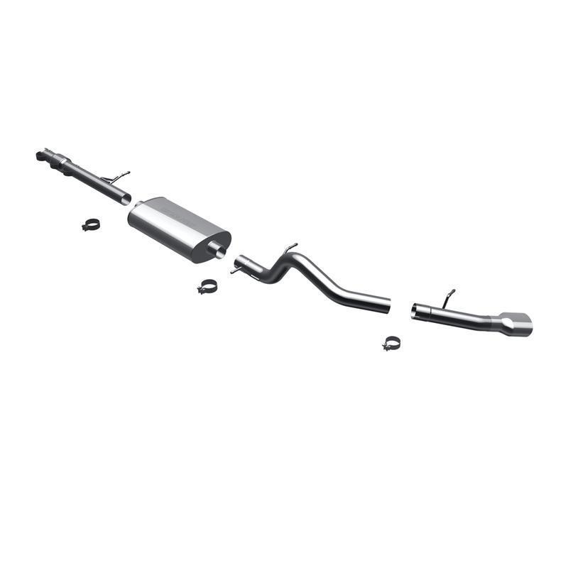 2009 chevrolet avalanche 5.3l magnaflow 3" cat-back exhaust system 16562