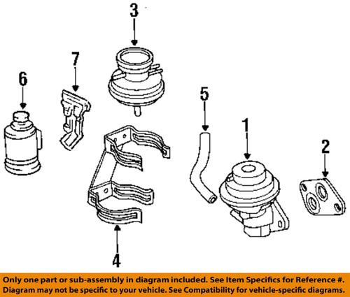 Toyota oem 2562711020 egr valve gasket