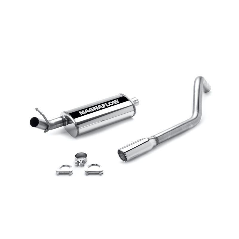 1996-2000 jeep cherokee 2.5l & 4.0l magnaflow 2.5" cat-back exhaust w/ tip 15856