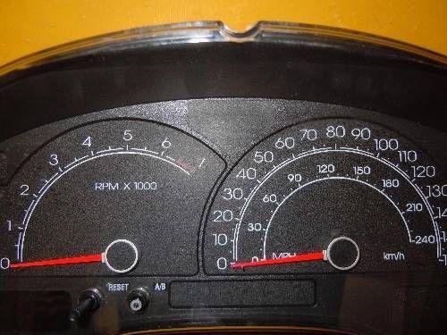 04 05 lincoln ls speedometer instrument cluster dash panel gauges 81,233