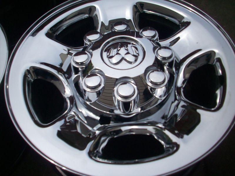 17" dodge ram 2500 3500 factory oem chrome  wheels rims