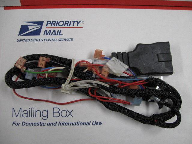 Western unimount mvp fisher ez-v relay type snow plow special harness 63399 new 