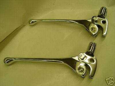 Pan-knuckle-shovel~remake brake & clutch levers~late