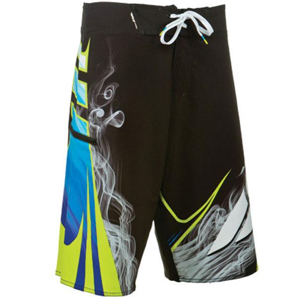 Fly racing acetylene board shorts black/blue sz 32  353-11032