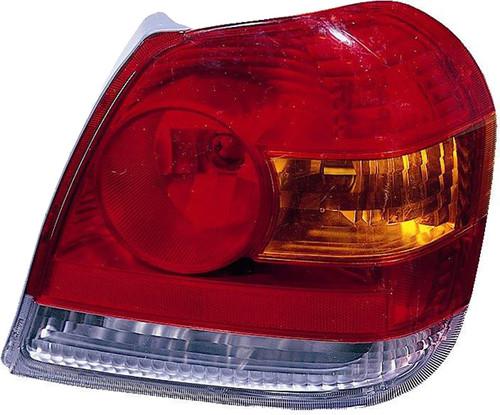 Toyota echo 03 04 05 tail light lens&hsg left lh