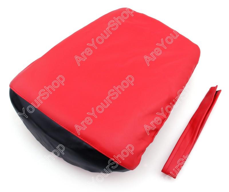 Passenger rear pu leather seat cowl cover pillon yamaha yzf r1 2002-2003 red