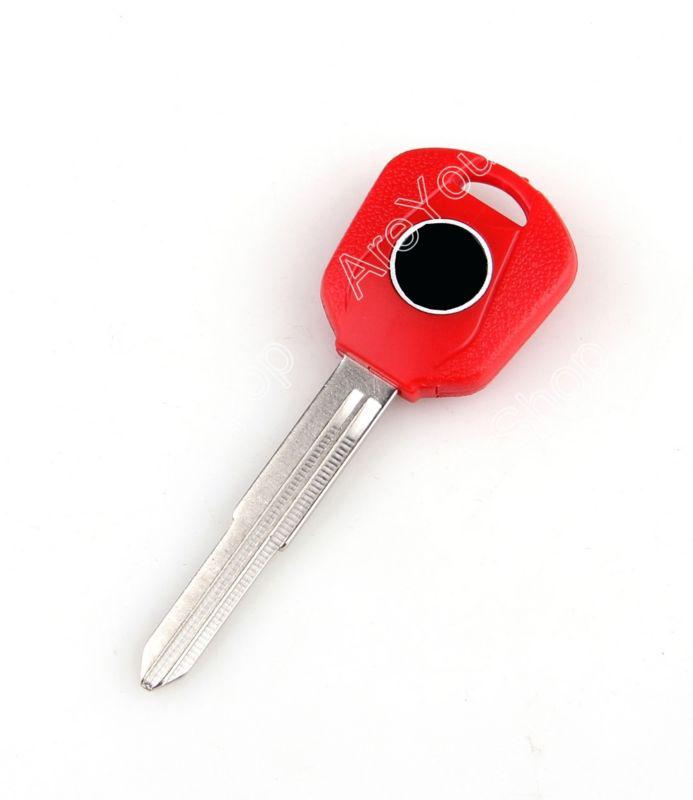 1pcs blade blank key motorcycle honda cbr 600 f4 f4i 929 954 1000 1100xx cb red