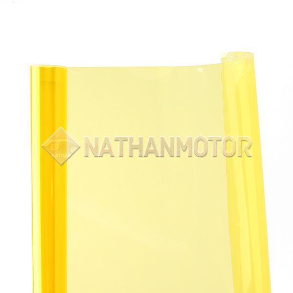 Tint vinyl smoke light head tail diy fog lamp film sheet sticker decal yellow