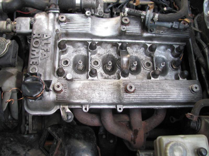 Alfa romeo spider engine motor 1987