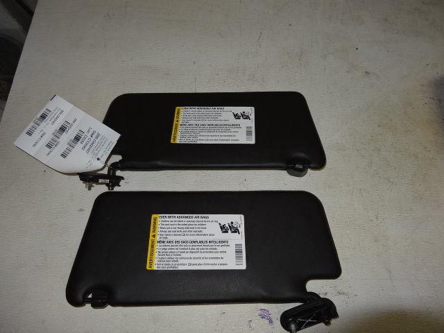 06 07 08 09 pontiac g6 convertible sun visor/shade pair set black 