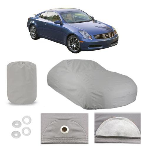 2003-2008 infiniti g35 5 layer car cover fitted water proof snow rain sun dust