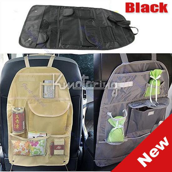  car vehi back seat multi-pocket holder pouch tidy organiser travel storage bag 