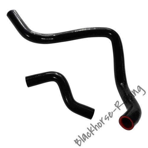 Black honda civic d15/16  eg / ek 92-00 silicone coolant radiator hose kits 2pcs