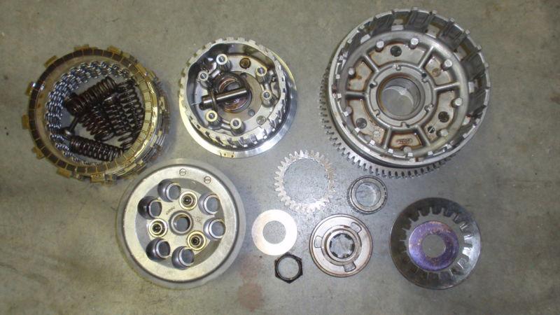 07 08 gsxr1000 gsxr 1000 complete clutch basket assembly kit egine plates hub 