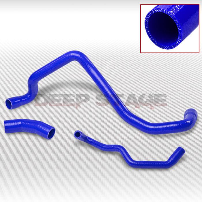 3-ply silicone radiator hose tube high temp 99/00-06 audi tt/quattro mk1 blue