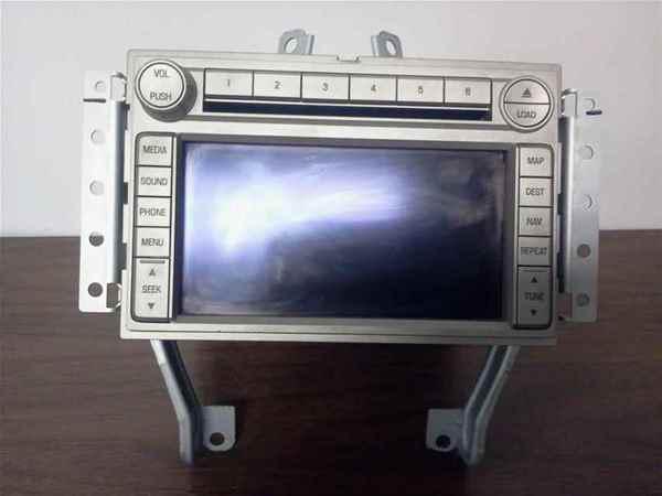 08 lincoln mkz navigation cd player radio oem