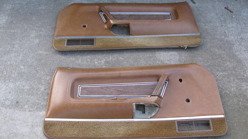 1971-1973 mustang/mach i/boss/grande deluxe door panels