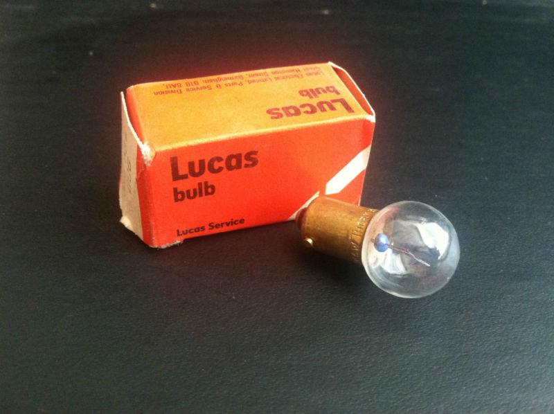 Genuine lucas nos lamp bulb 12v 5w #989 triumph bsa norton