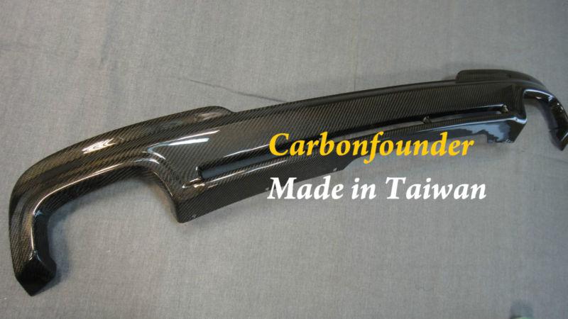 Bmw f10 m-tech  m-sport hm type carbon fiber diffuer quad exhaust made in taiwan