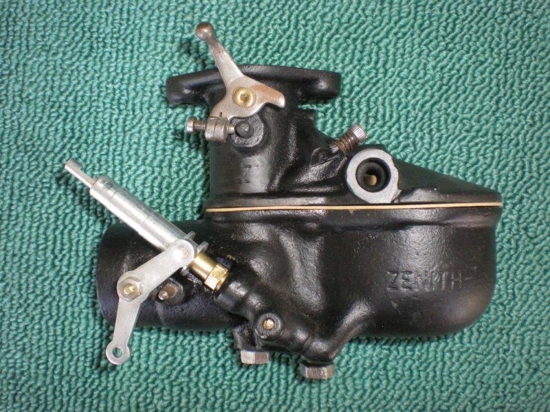 Restored original zenith-1 carburetor 1931 sidebowl  model a ford 