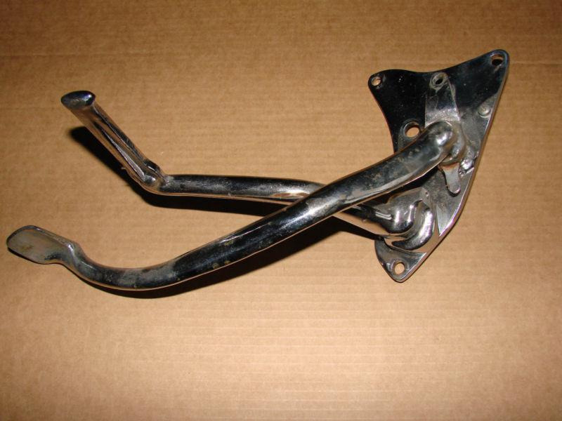 1973 triumph trident oem t150 v footrest and brake pedal