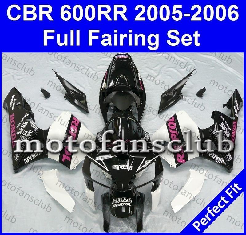 Fit honda cbr600rr 05 06 cbr 600 rr 2005 2006 fairing kit bodywork #87 c