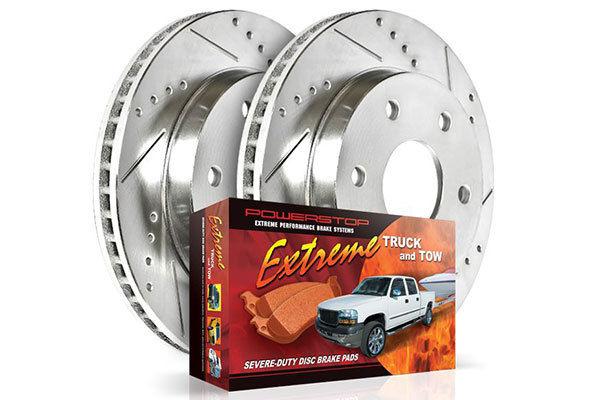 Tahoe power stop truck & tow brake kit - k2046-36