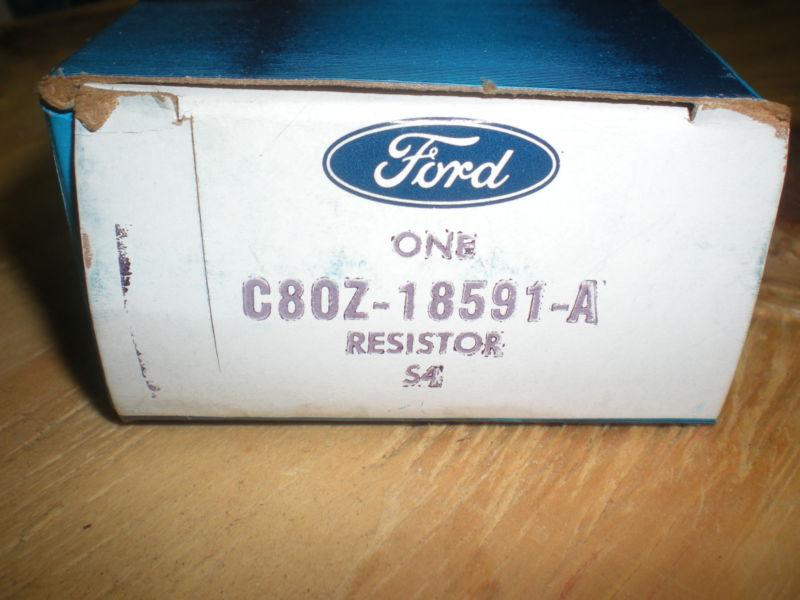 Nos 1968 1969 1970 1971 1972  ford torino fairlane heater blower motor resistor