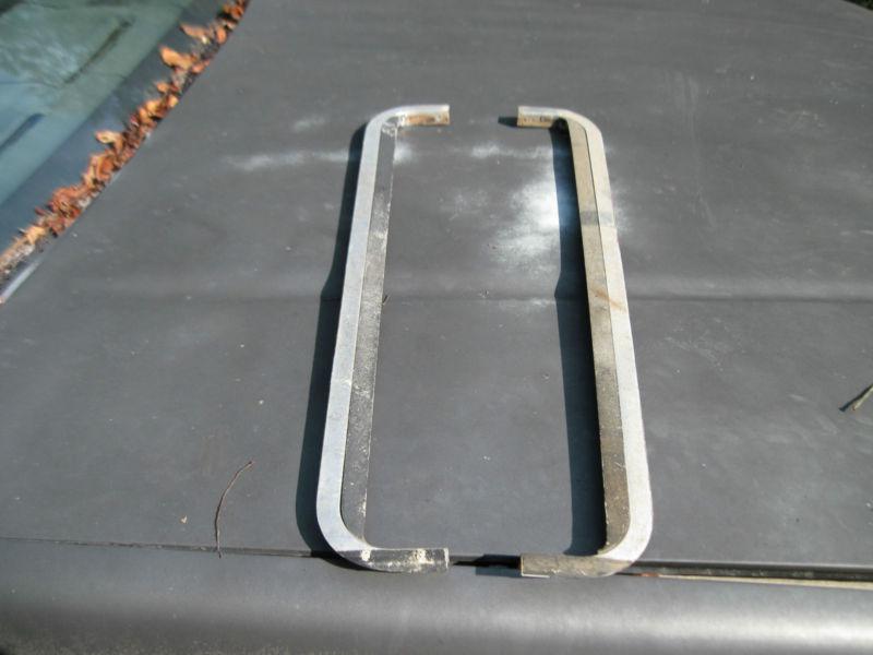1978 mustang ii t-top chrome trim/u shaped, used 2 piece right and left