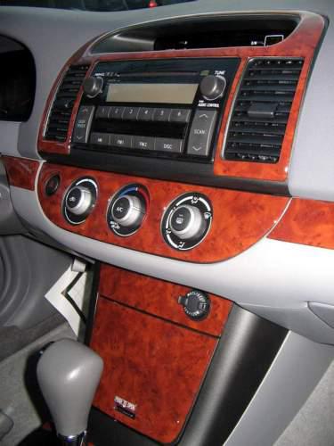 Toyota camry ce le se xle interior wood dash trim kit set 2005 05 2006 06