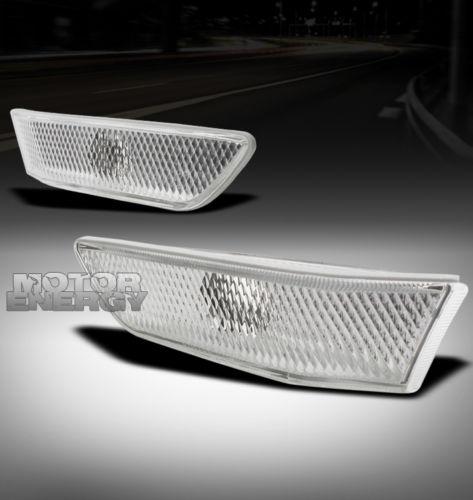 2003-2007 infiniti g35 2dr coupe clear side marker bumper lights 2004 2005 2006