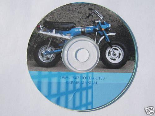  ct70  k & h  1969 - 82  repair &parts manual on cd 