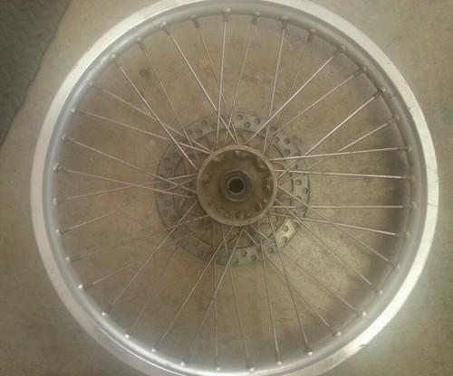 Used oem 2001 01 yamaha yz 125 250 yz426f yz250f front wheel rim rotor 