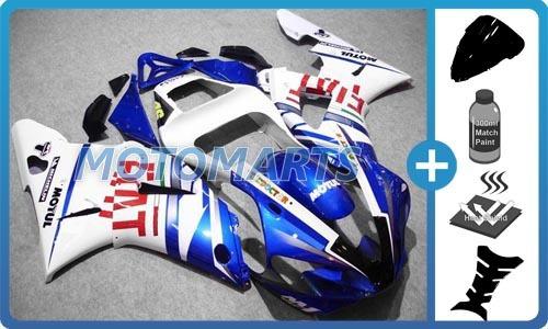 Bundle for yamaha yzf 1000 r1 00 01 injection body kit fairing & windscreen aa