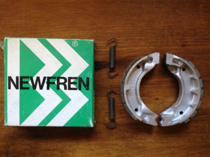 Newfren 1187 brake shoes, same as ebc 518 yamaha pw 80, pw 50