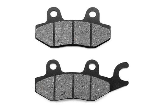 Front carbon kevlar organic nao disc brake pads for 2003-2007 kymco people 250