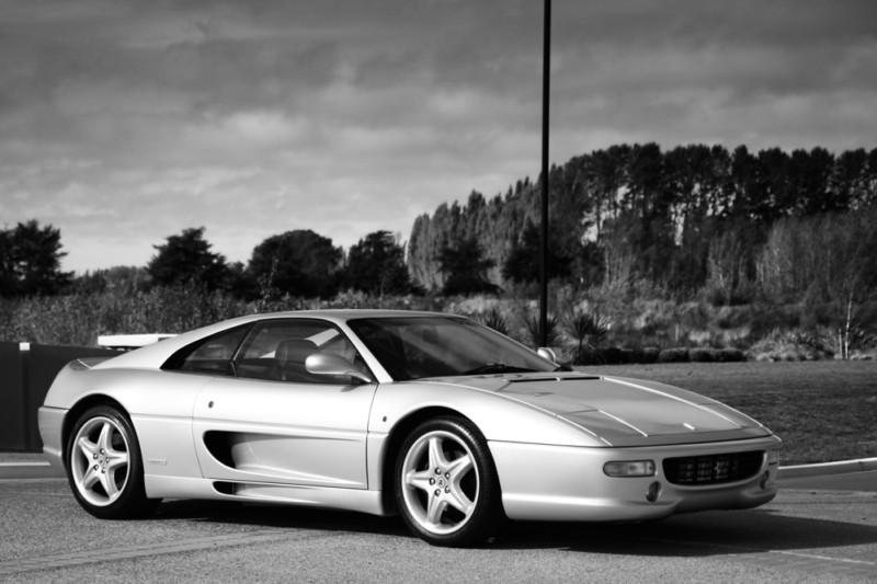 Ferrari f355 355 hd poster super car b&w print multiple sizes available