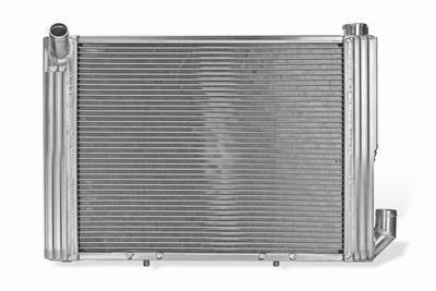 Flex-a-lite radiator crossflow dual-row aluminum natural chevy 305 350 454 each