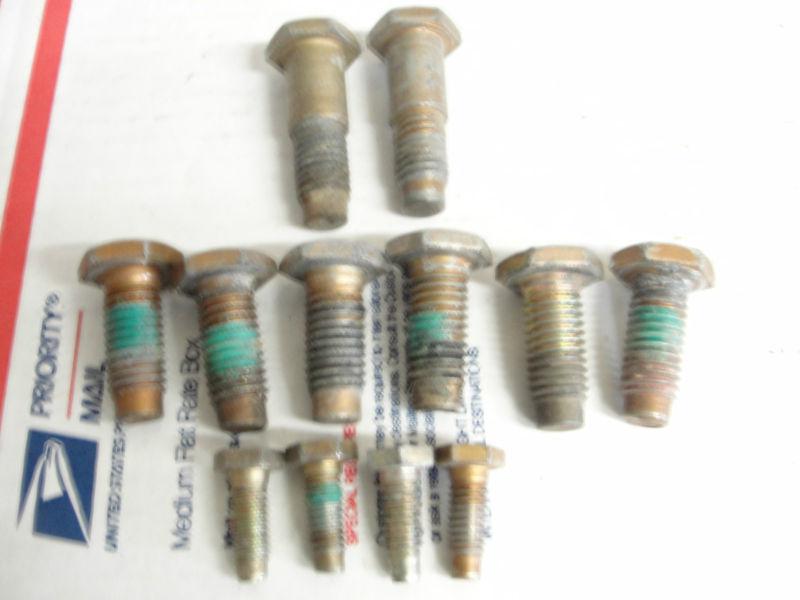 68 69 70 71 camaro z28 ss nova chevelle gto 442 very nice seat belt bolt set