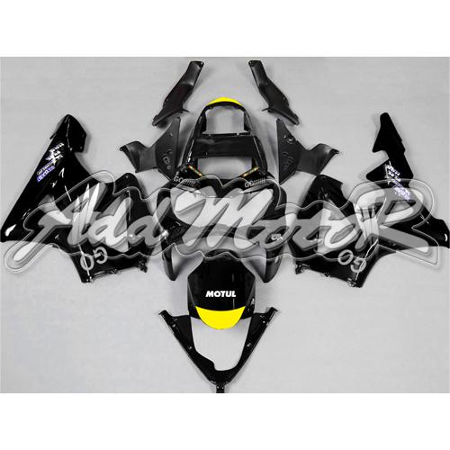 For cbr 929 rr cbr929 00 01 cbr 929rr fairing injection mold black zh1289